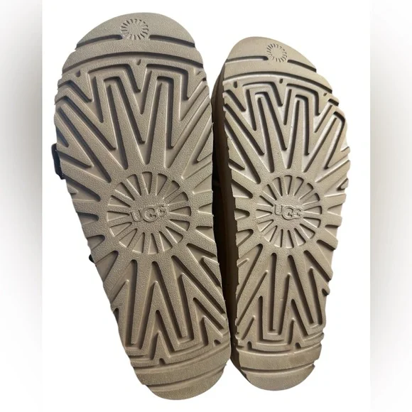 UGG Goldenstar Hi Slide Sand Platform Sandal Women's US size 9 - Picture 4 of 9